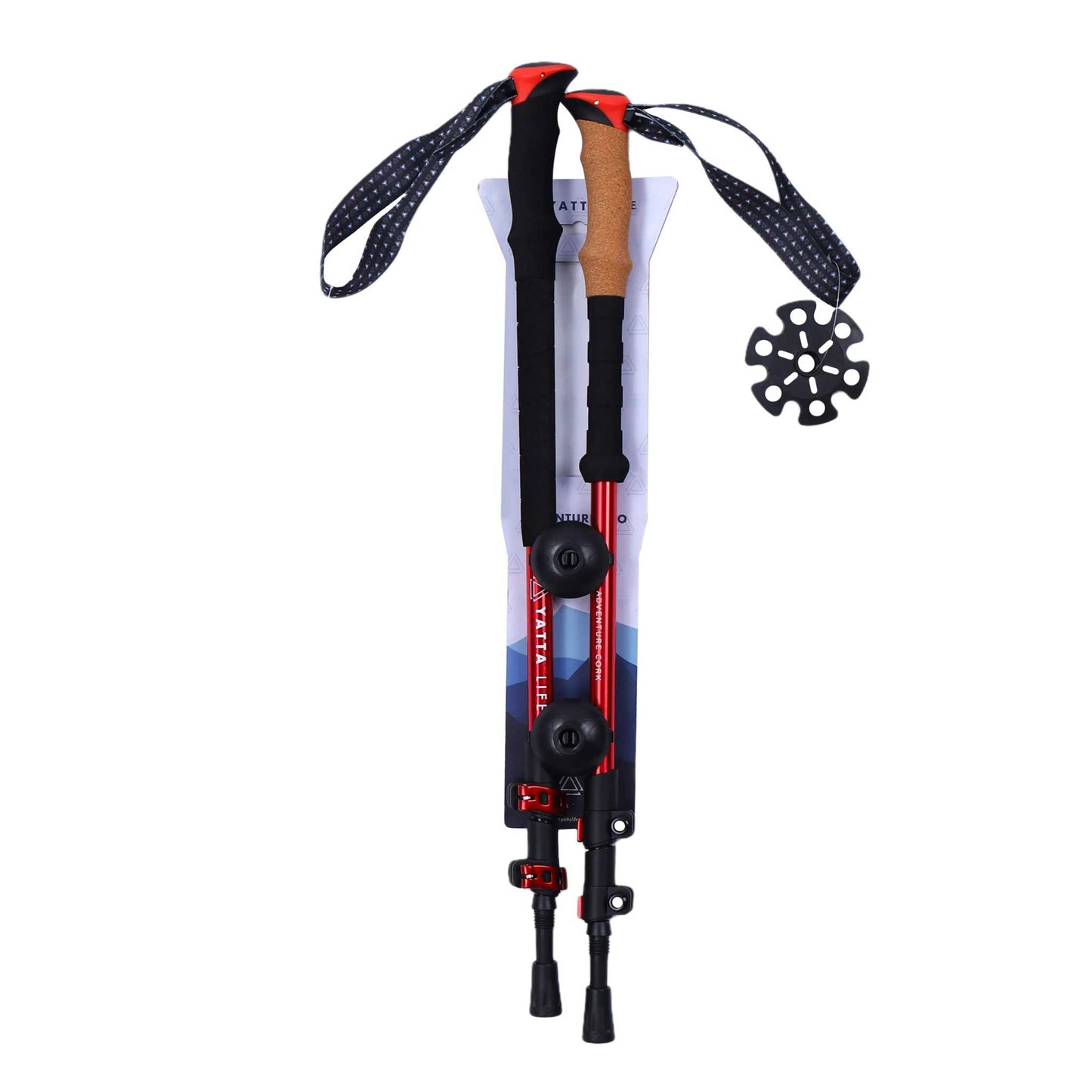 Collapsible Trekking Poles – Lightweight & Adjustable (Set of 2)