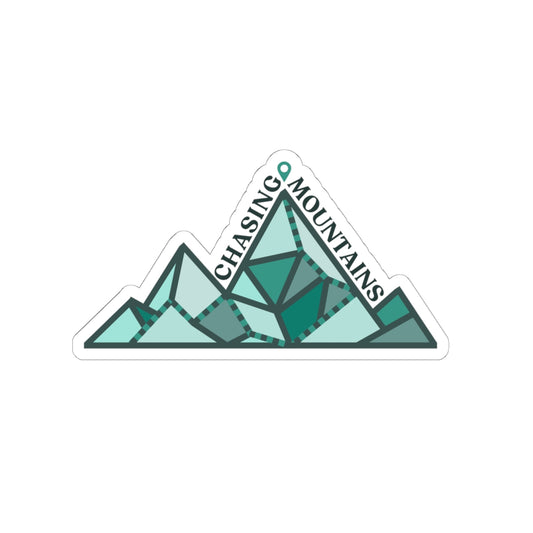 Chasing Mountains Kiss-Cut Sticker – 3" or 6"