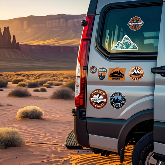 Chasing Mountains Kiss-Cut Sticker – 3" or 6"